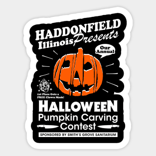Haddonfield Pumpkin Carving Contest Sticker